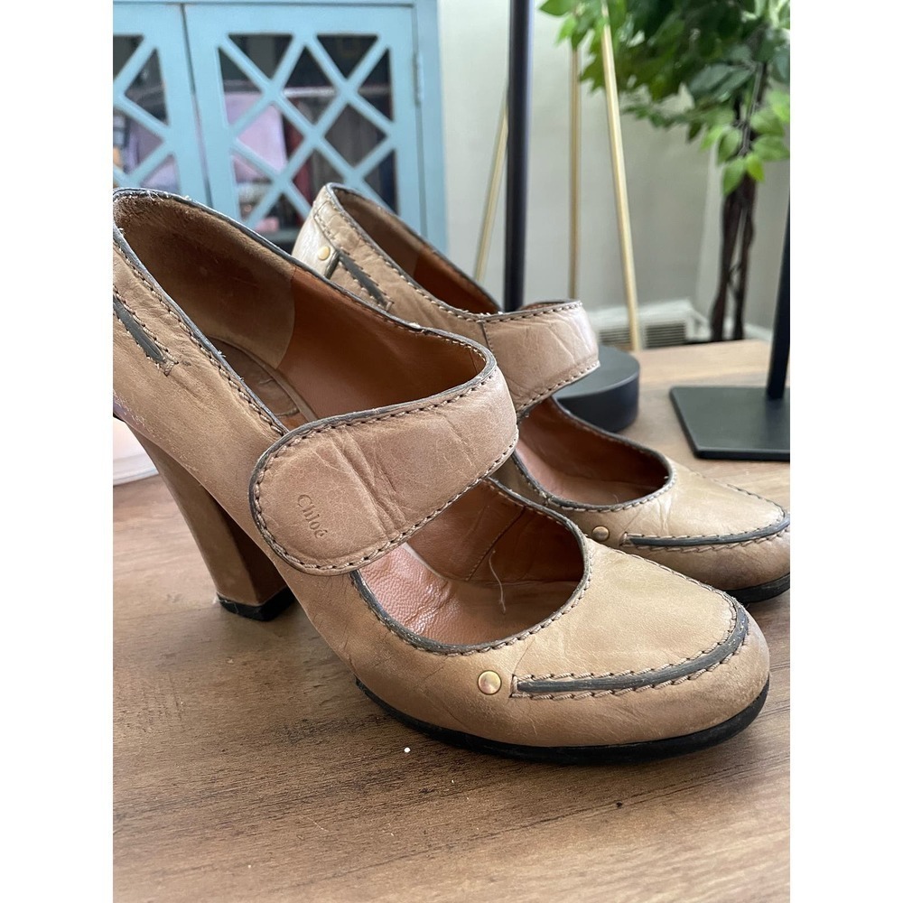 Vintage Chloé Leather Mary Jane’s - Picture 12 of 14